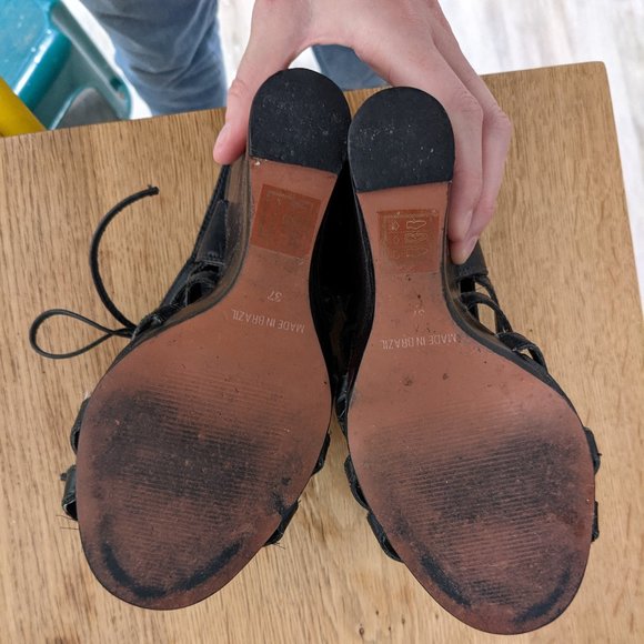 Kurt Geiger lace up wedges - Picture 3 of 3